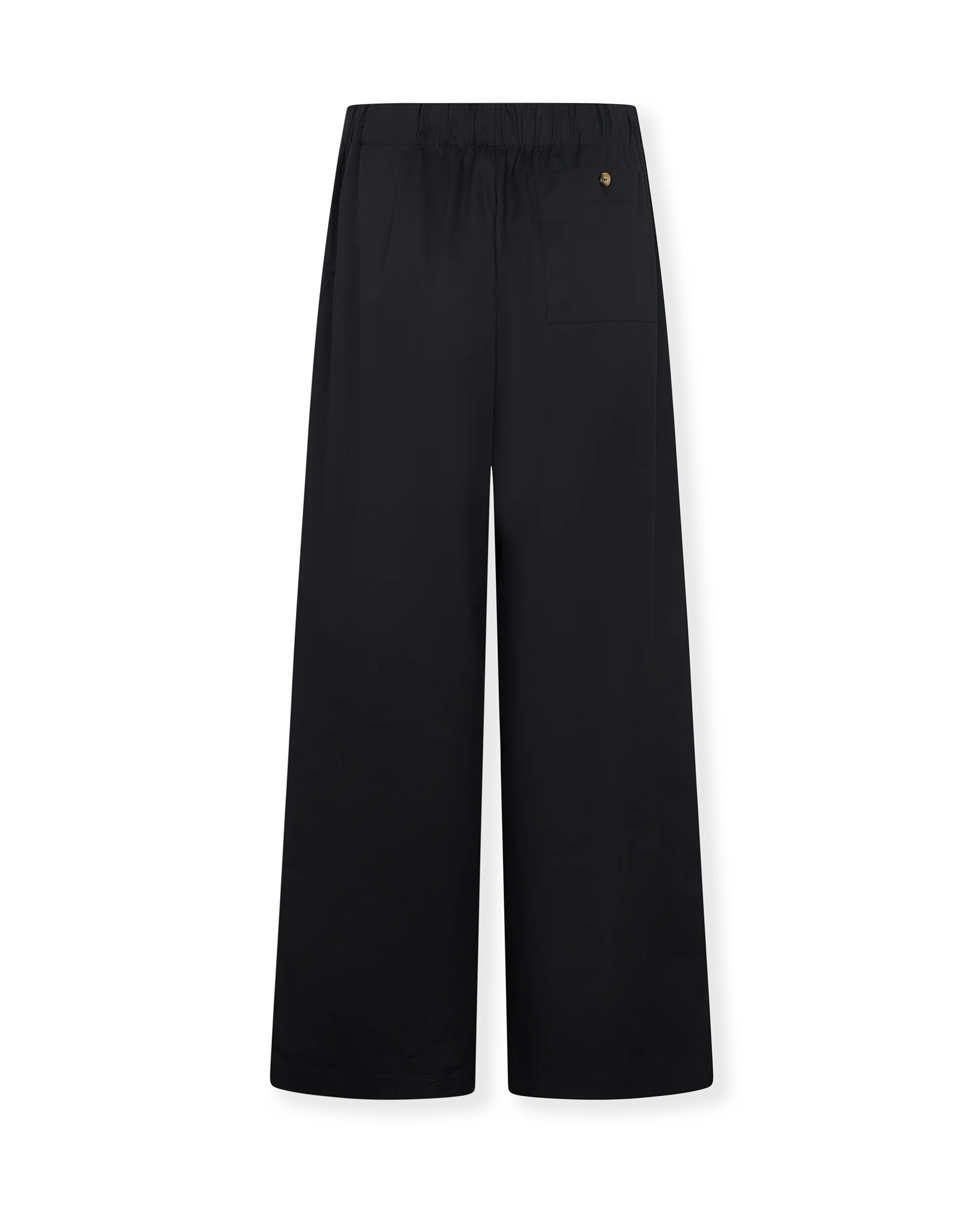 SILVA | Black Poplin Trousers - Image 8