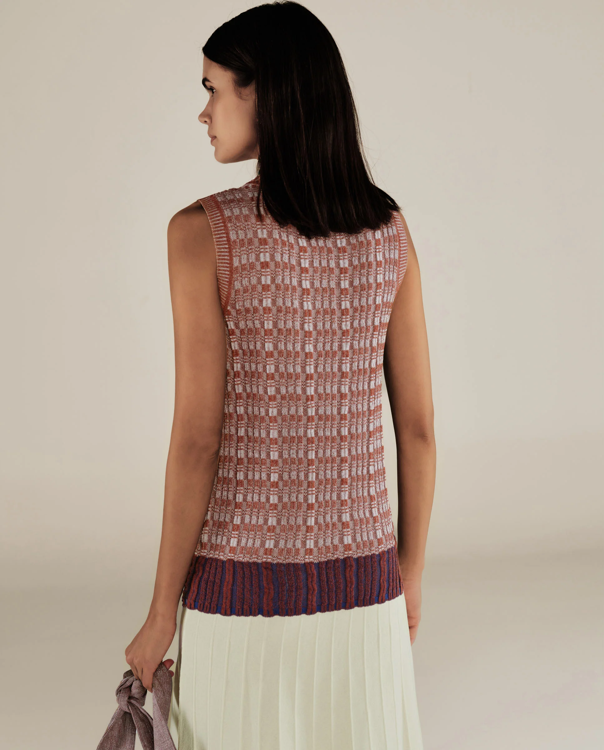 UDUKU | Multicoloured Knitted Midi Dress - Image 4