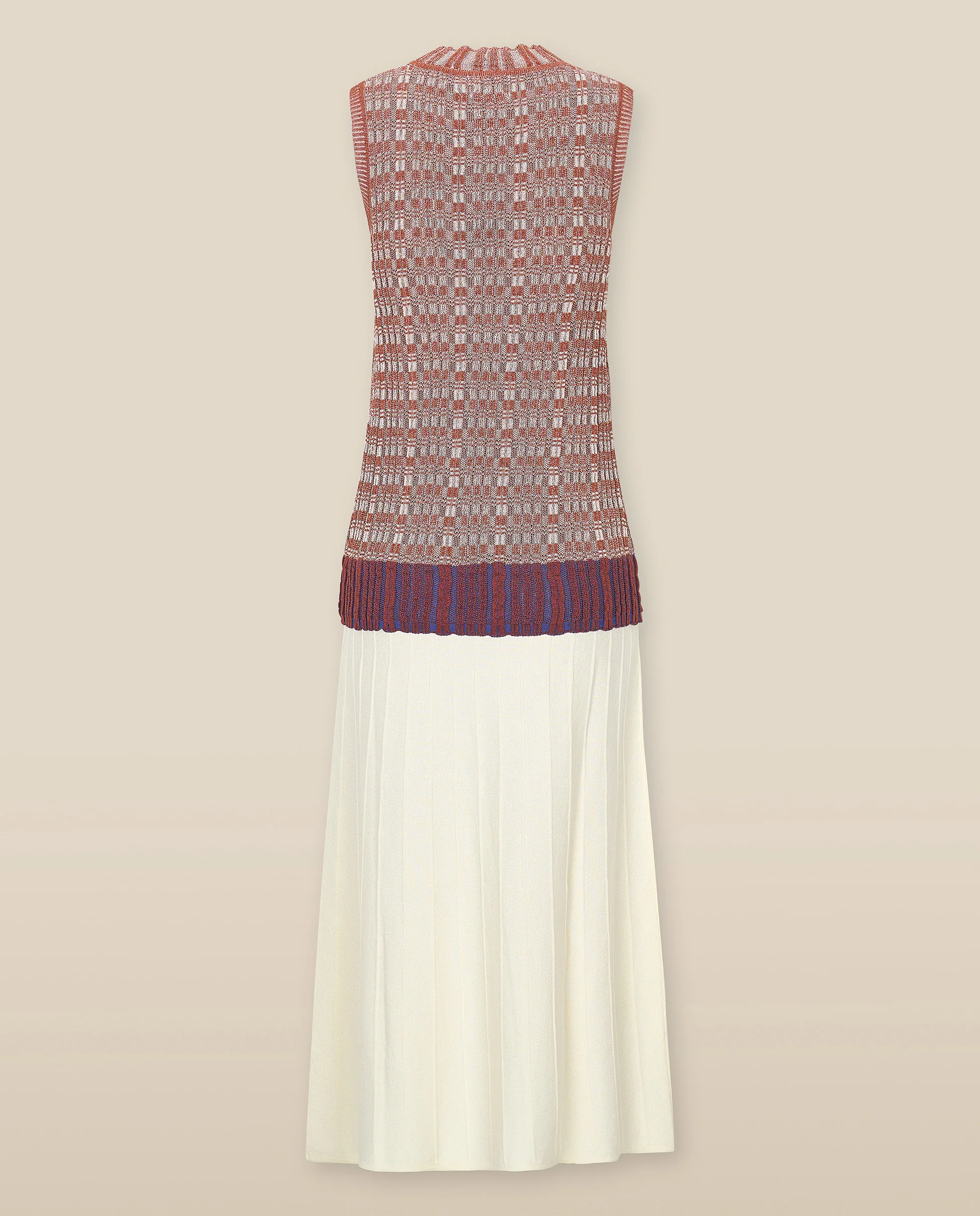 UDUKU | Multicoloured Knitted Midi Dress - Image 5